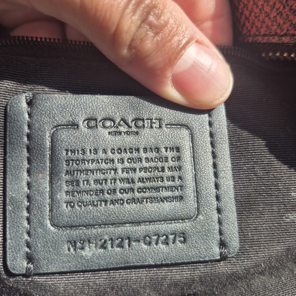 Coach back pack - Picture 3 of 5